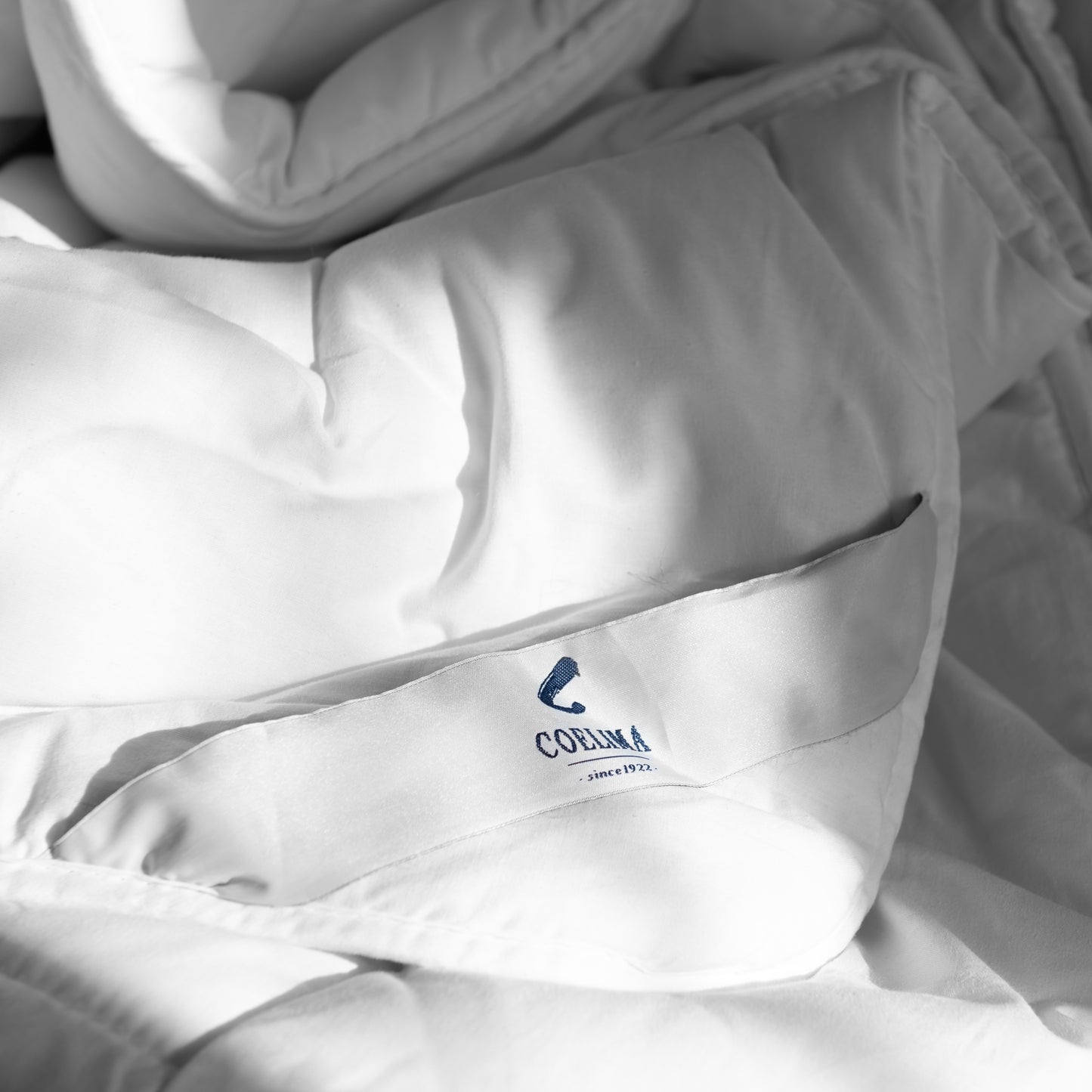 Edredão Branco, 350g/m², com enchimento de microfibras, Inverno