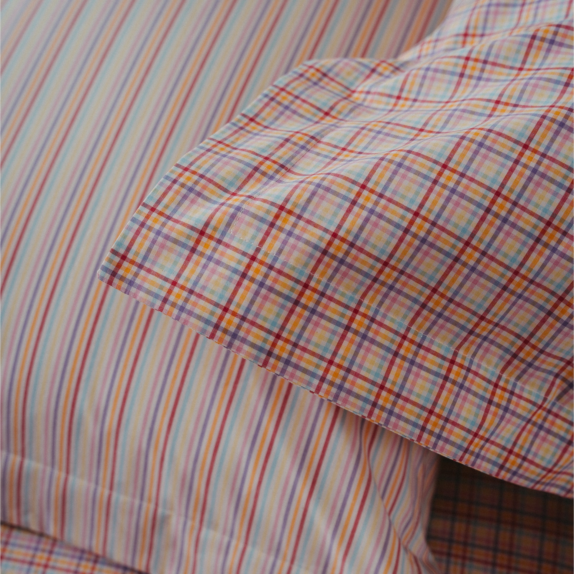 Colcha Decorativa, ARCO-ÍRIS, AZUL