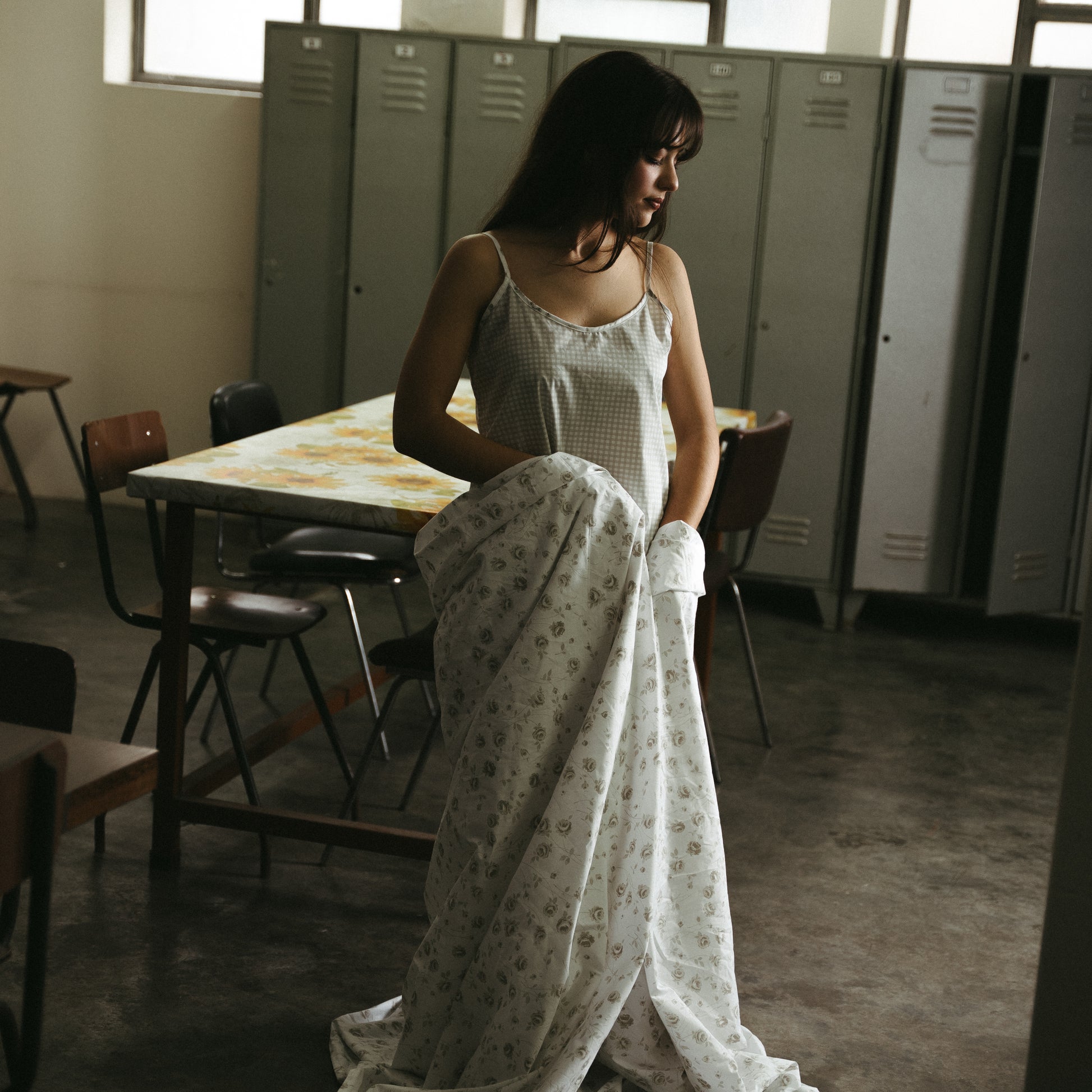 Jogo de lençóis, ADILIA, Cinza