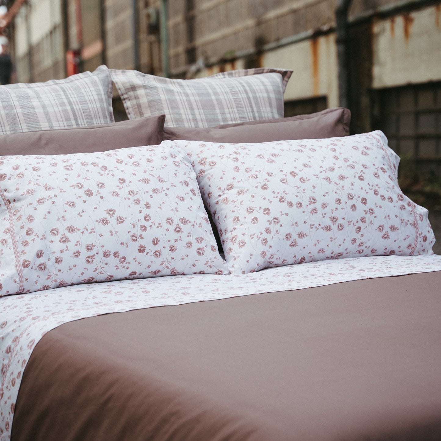 Jogo de lençóis, ADILIA, Rosa