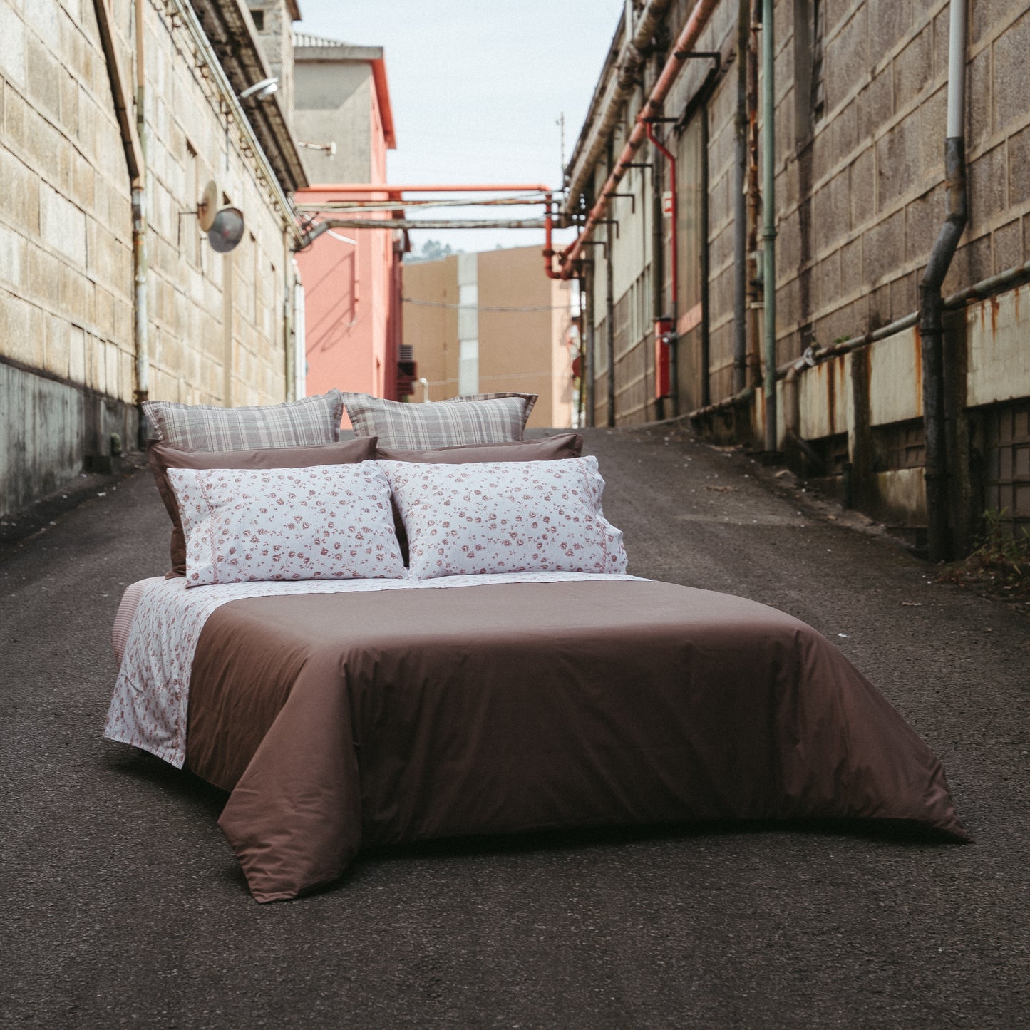 Jogo de lençóis, ADILIA, Rosa