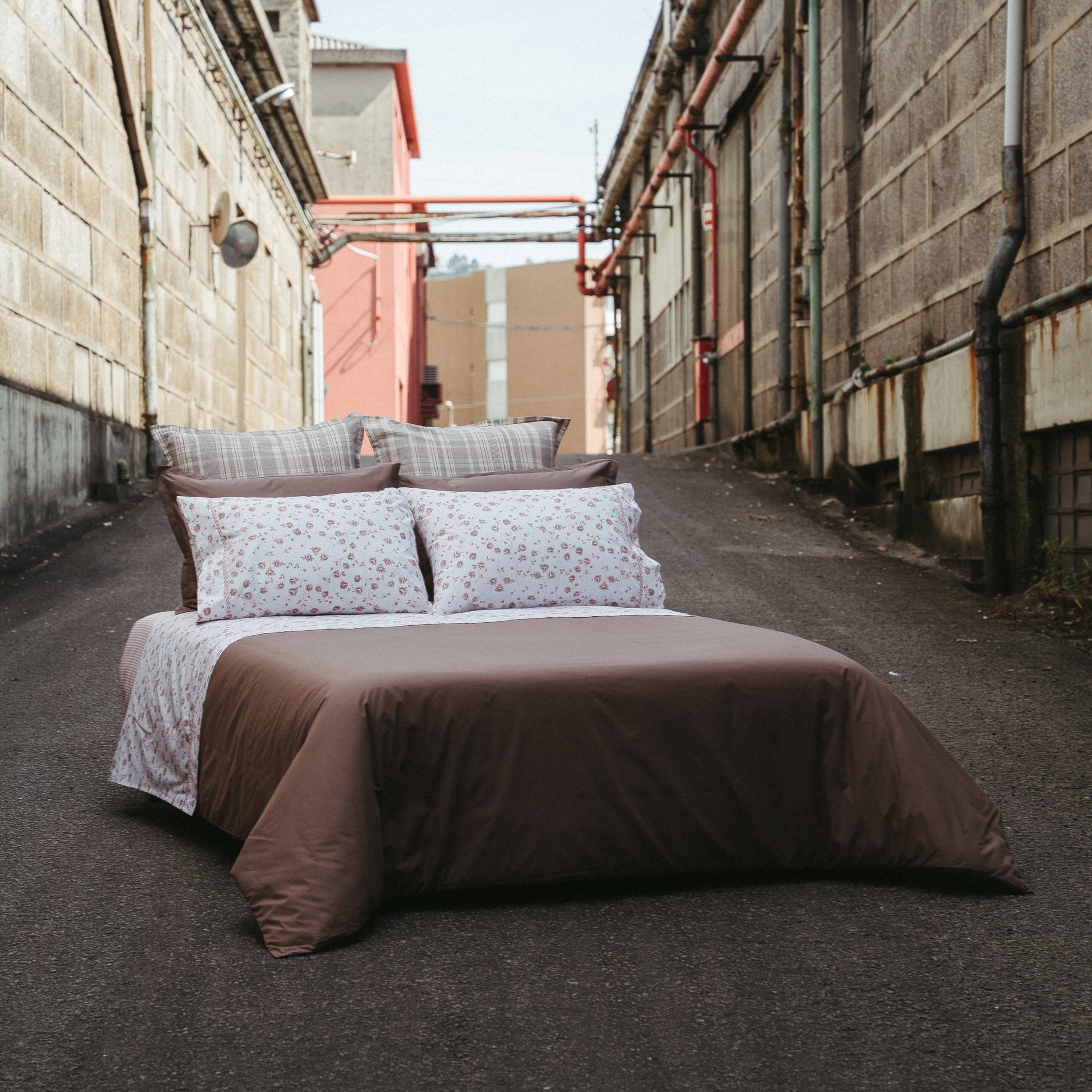 Jogo de lençóis, ADILIA, Rosa