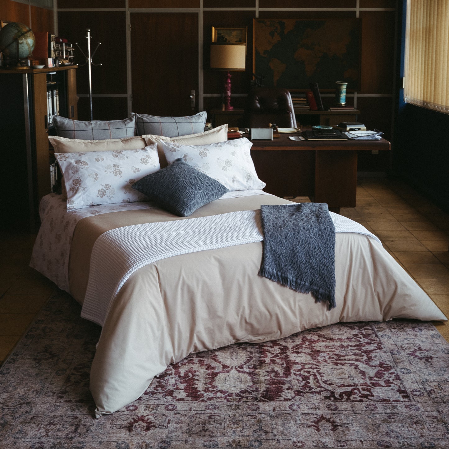 Jogo de lençóis, DEOLINDA, Bege