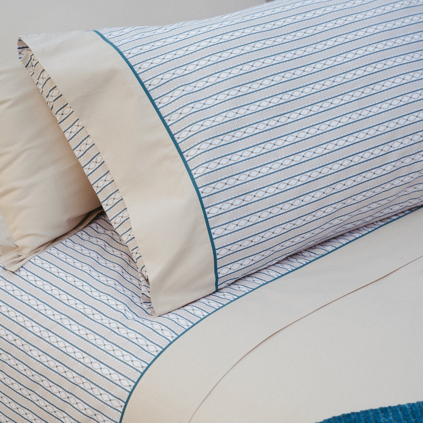 Jogo de lençóis, LURDES, Azul