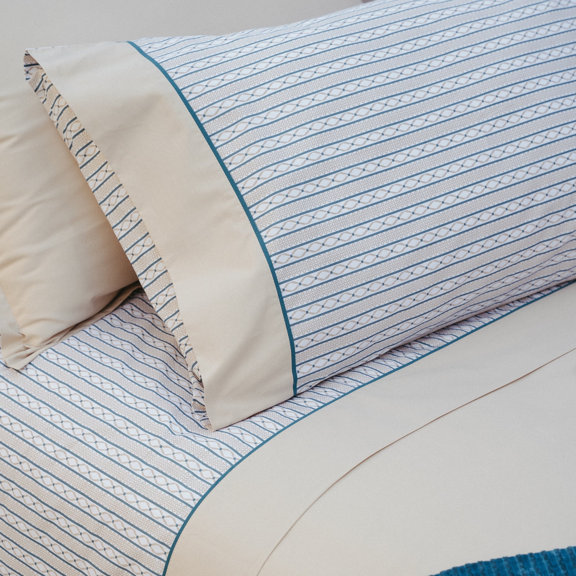 Jogo de lençóis, LURDES, Azul