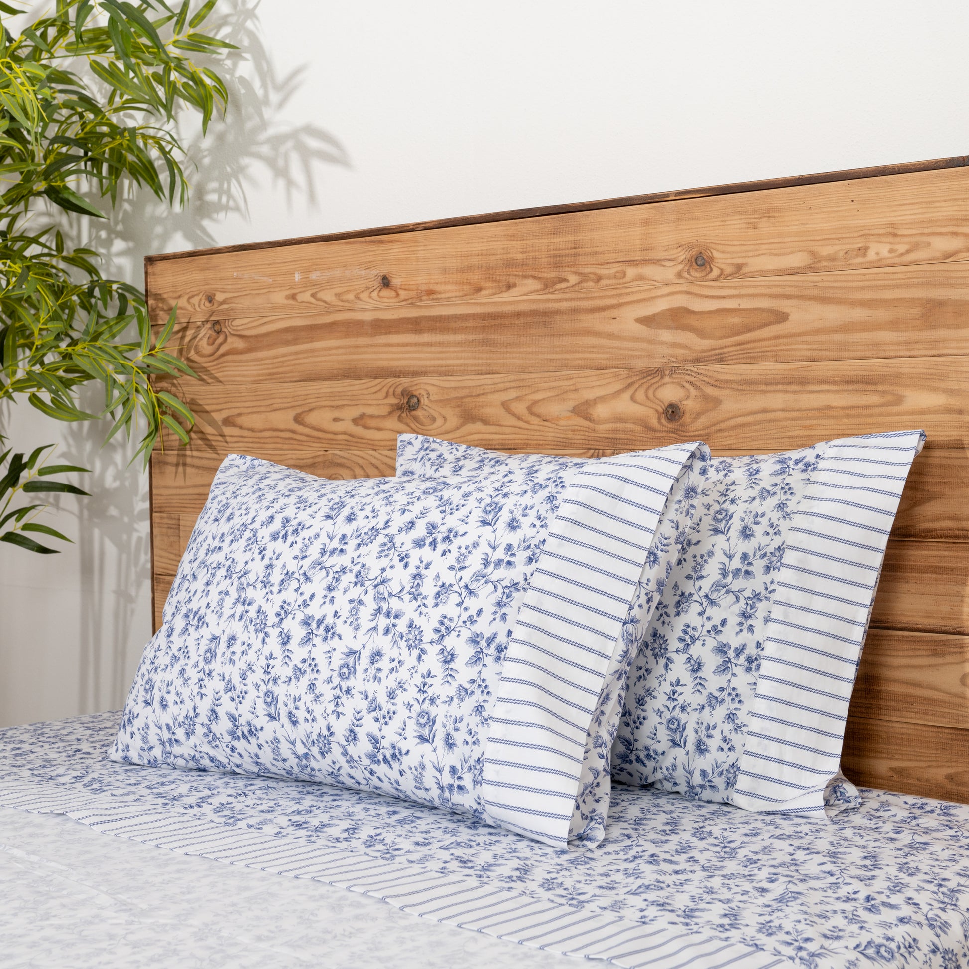 Jogo de Lençóis, 100% Algodão, VALLEY, Cobalt