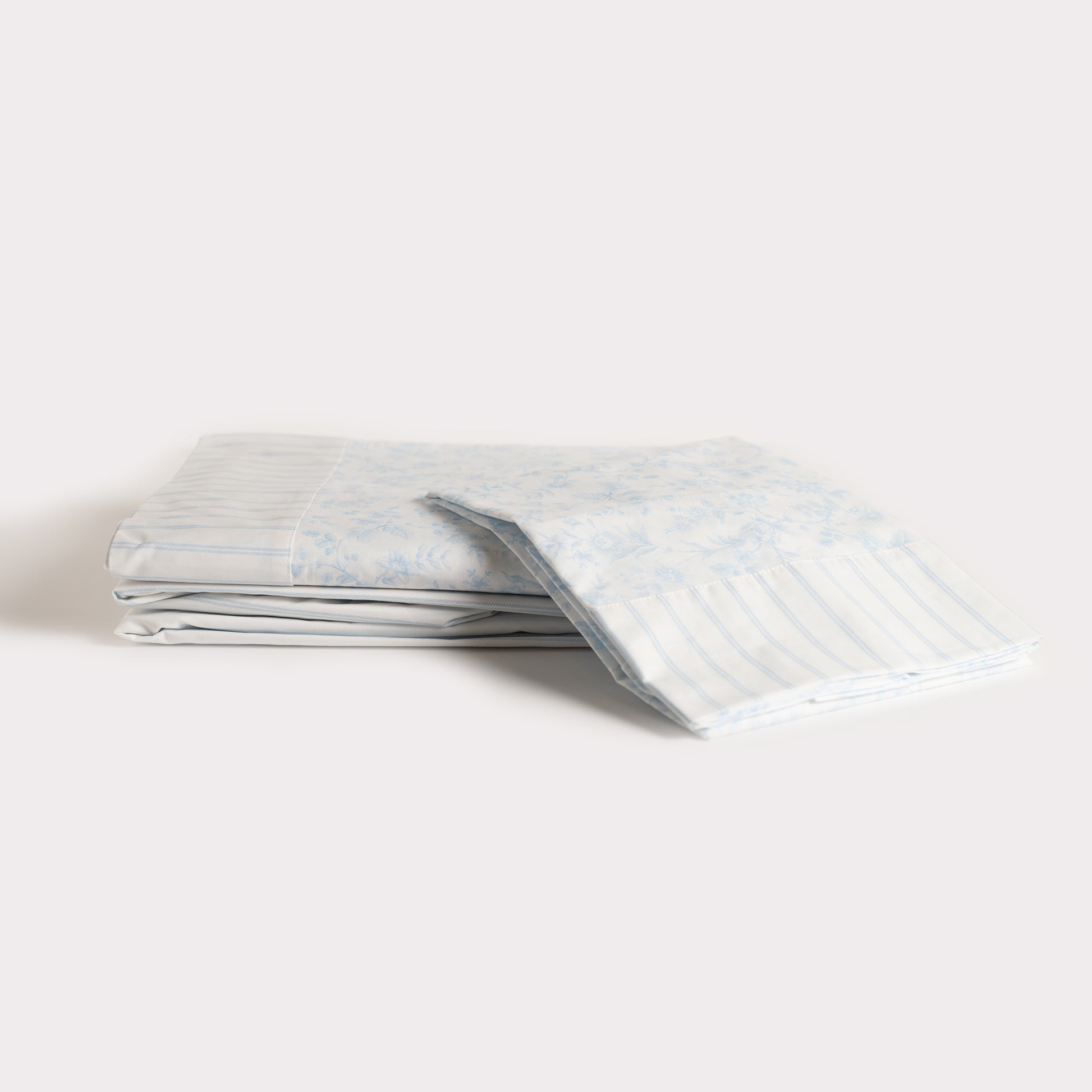 Jogo de Lençóis, 100% Algodão, VALLEY, Lightblue