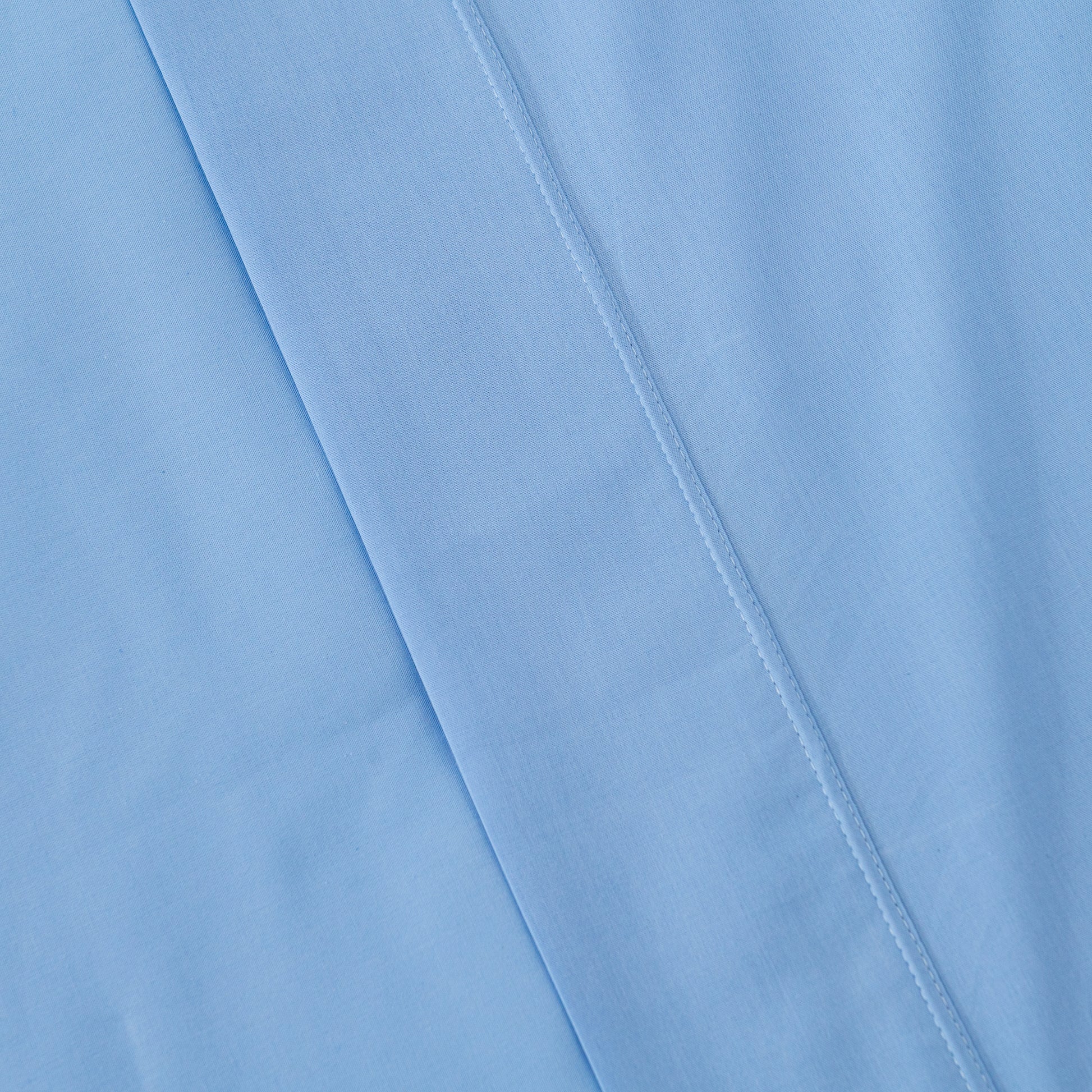 Lençol, 100% Algodão, Percal, Azul