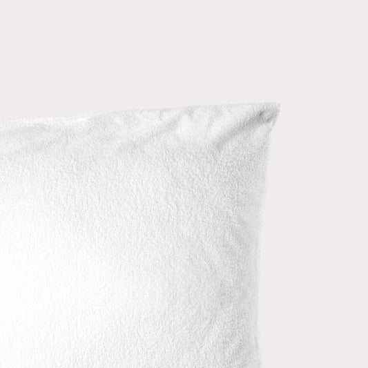 Protetor de Almofada Malha Felpa IMPERMEÁVEL, Branco