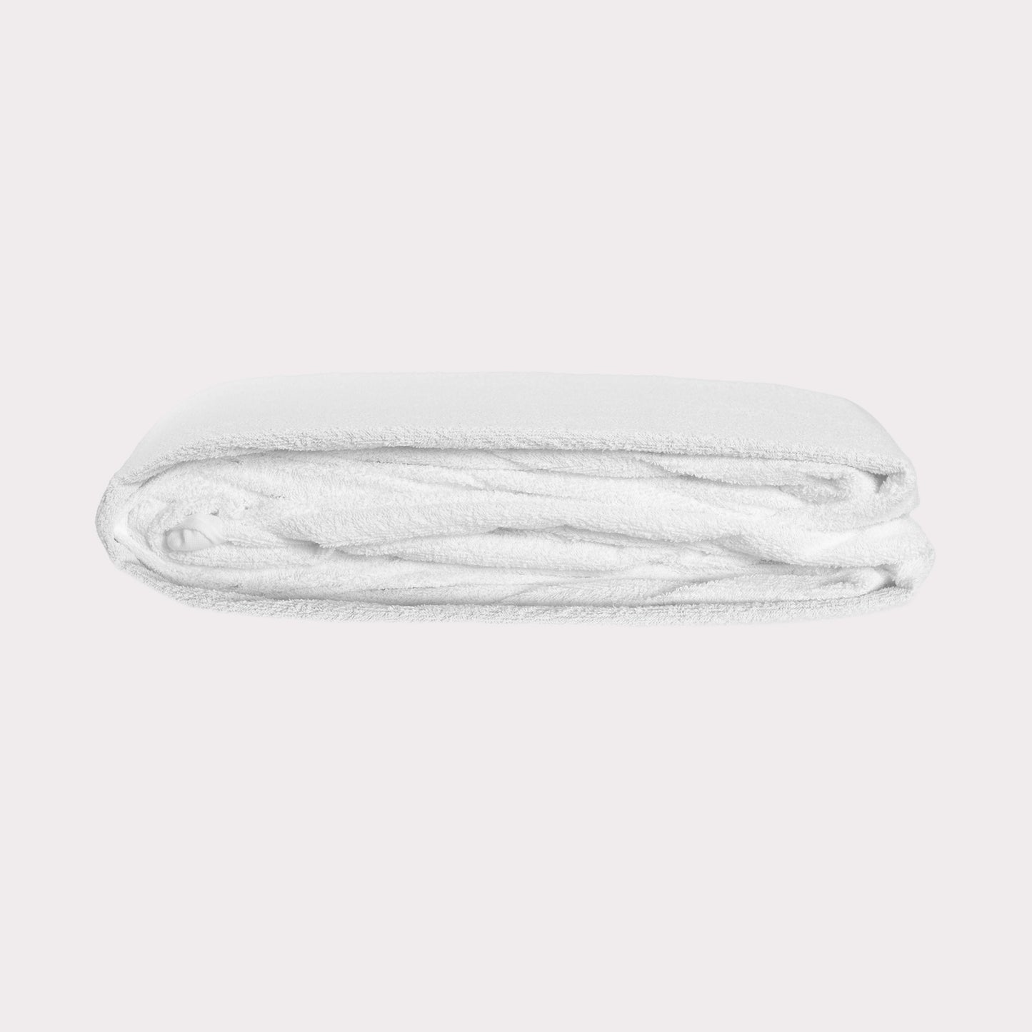 Protetor de Colchão de Malha Felpa, Branco