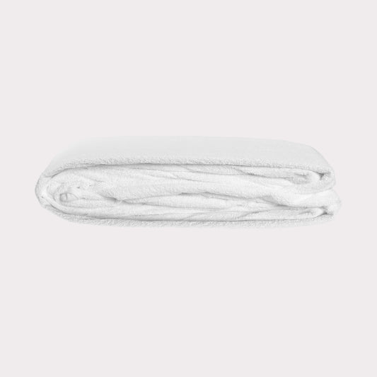 Protetor de Colchão de Malha Felpa, Branco