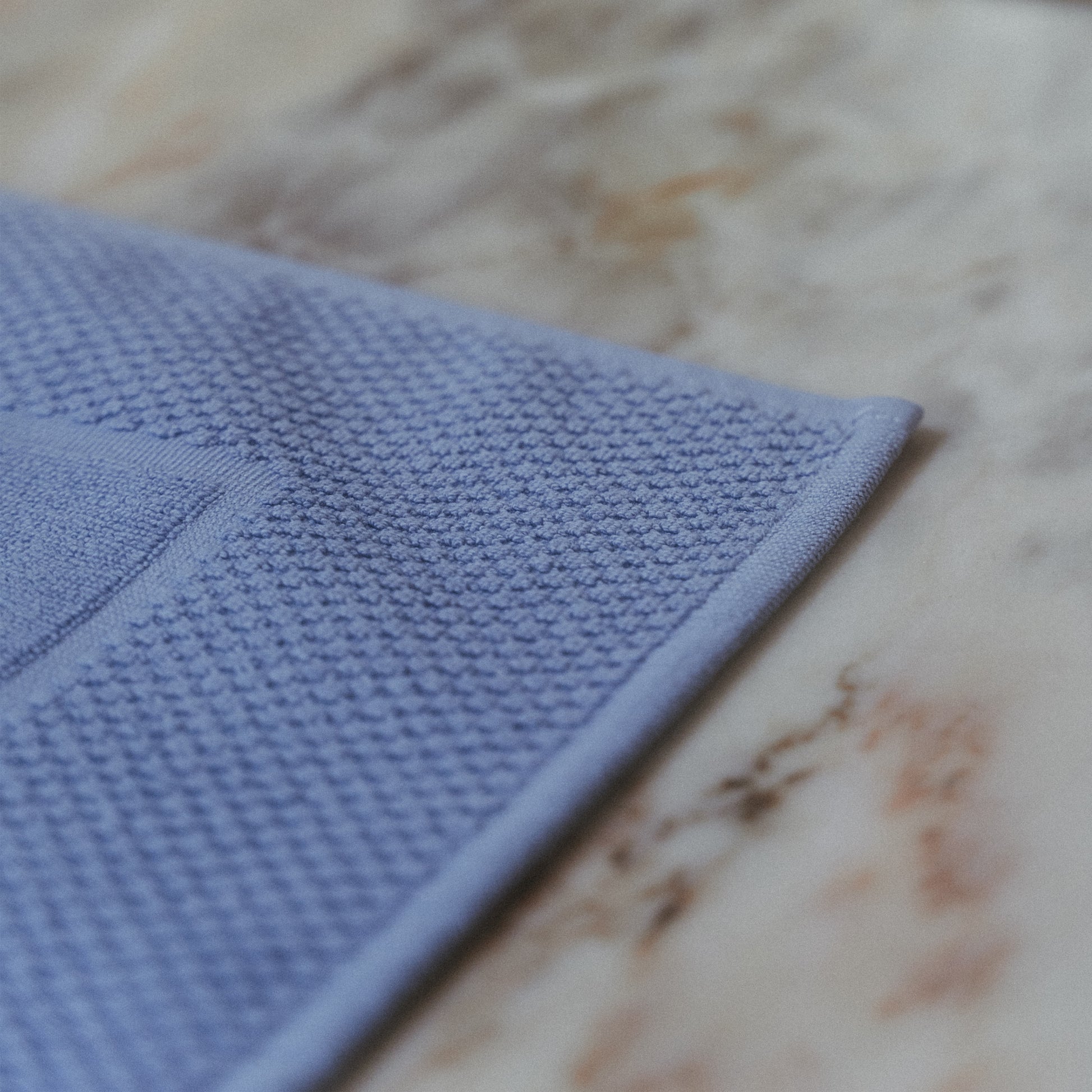 Tapete Banho Simples, Azul