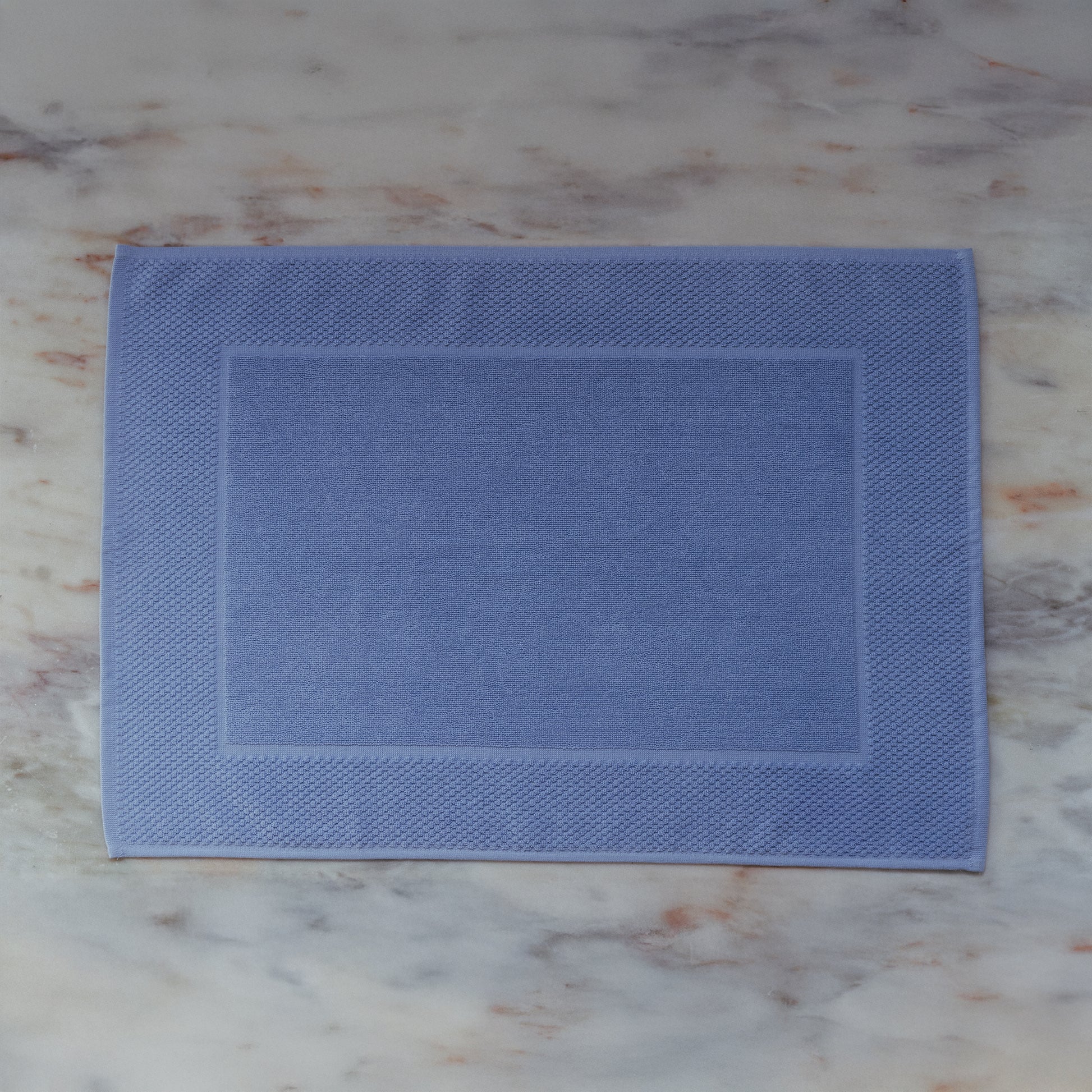 Tapete Banho Simples, Azul