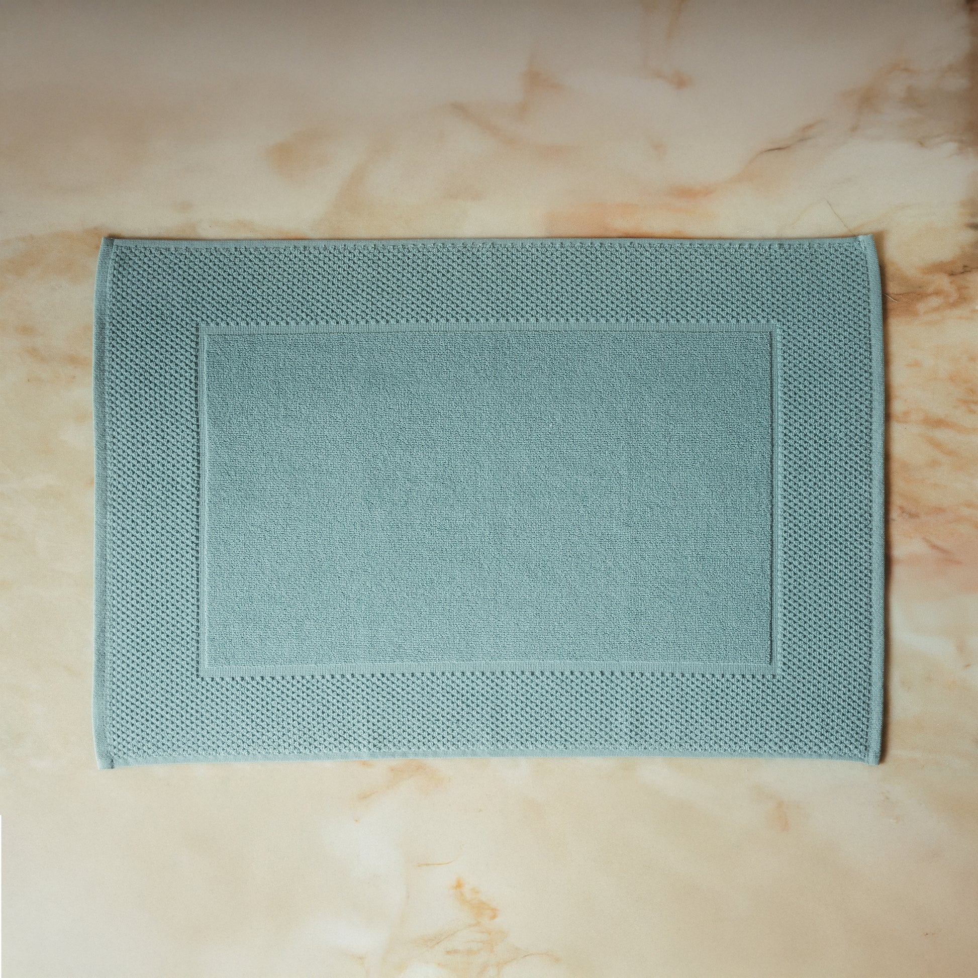 Tapete Banho Simples, Azul Aqua