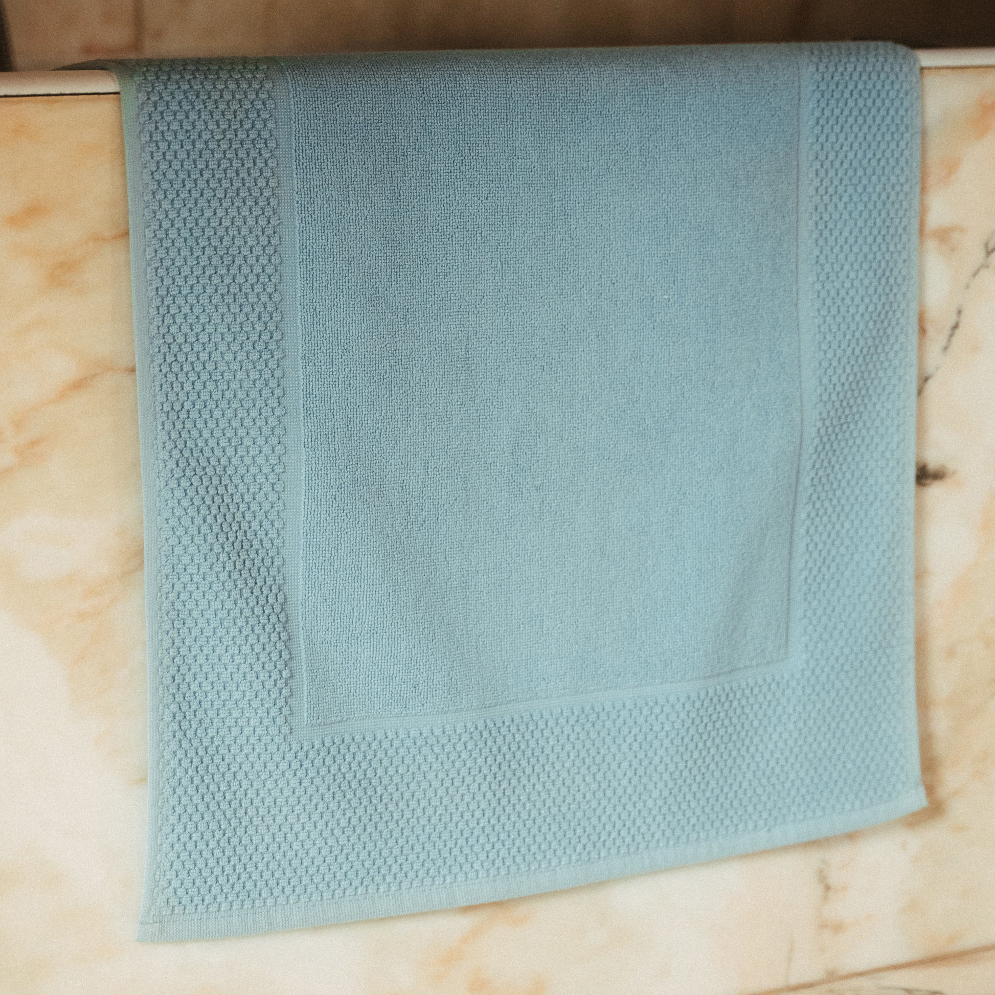 Tapete Banho Simples, Azul Aqua