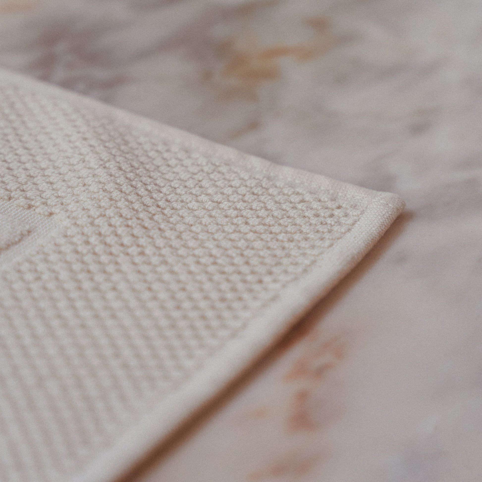 Tapete Banho Simples, Bege