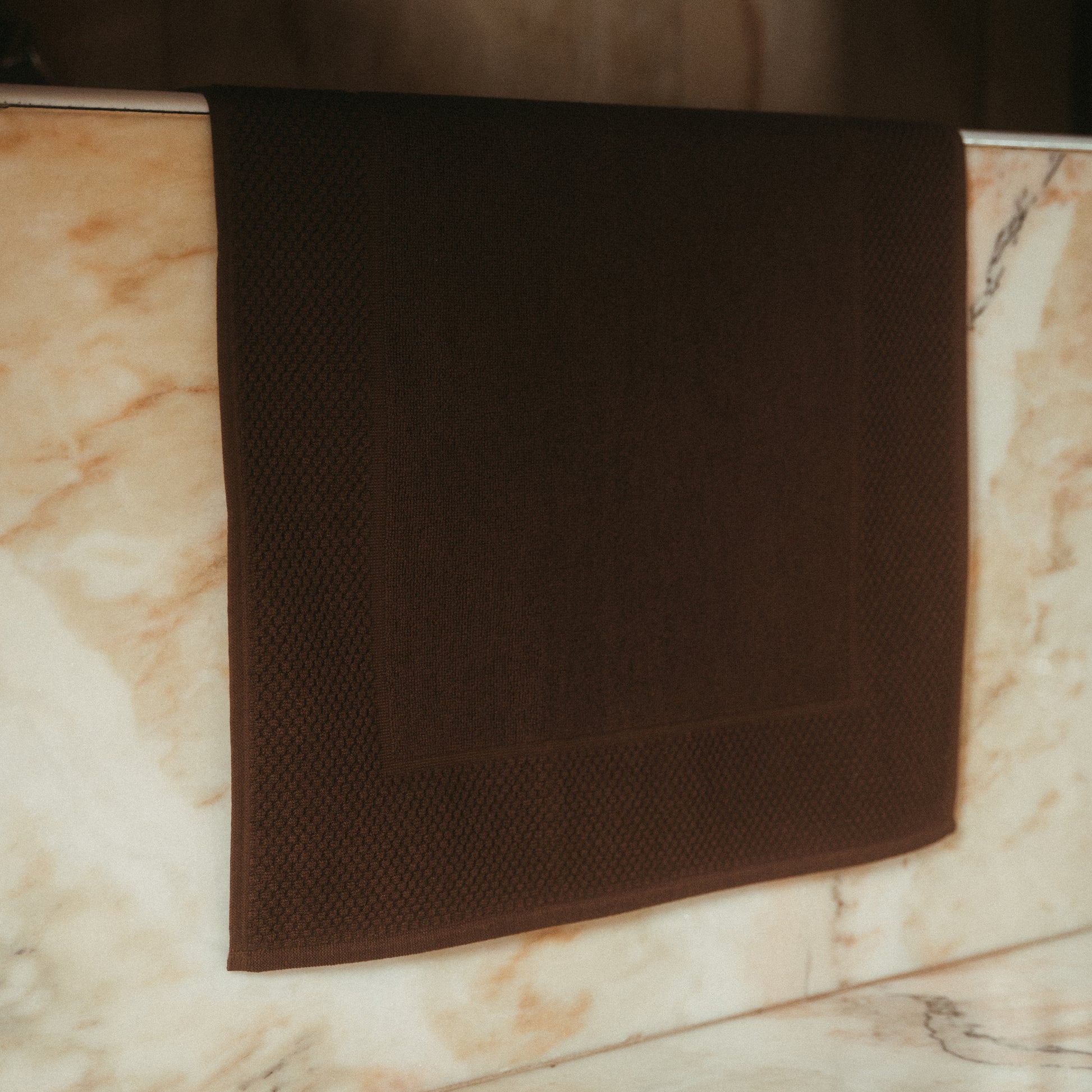 Tapete Banho Simples, Castanho