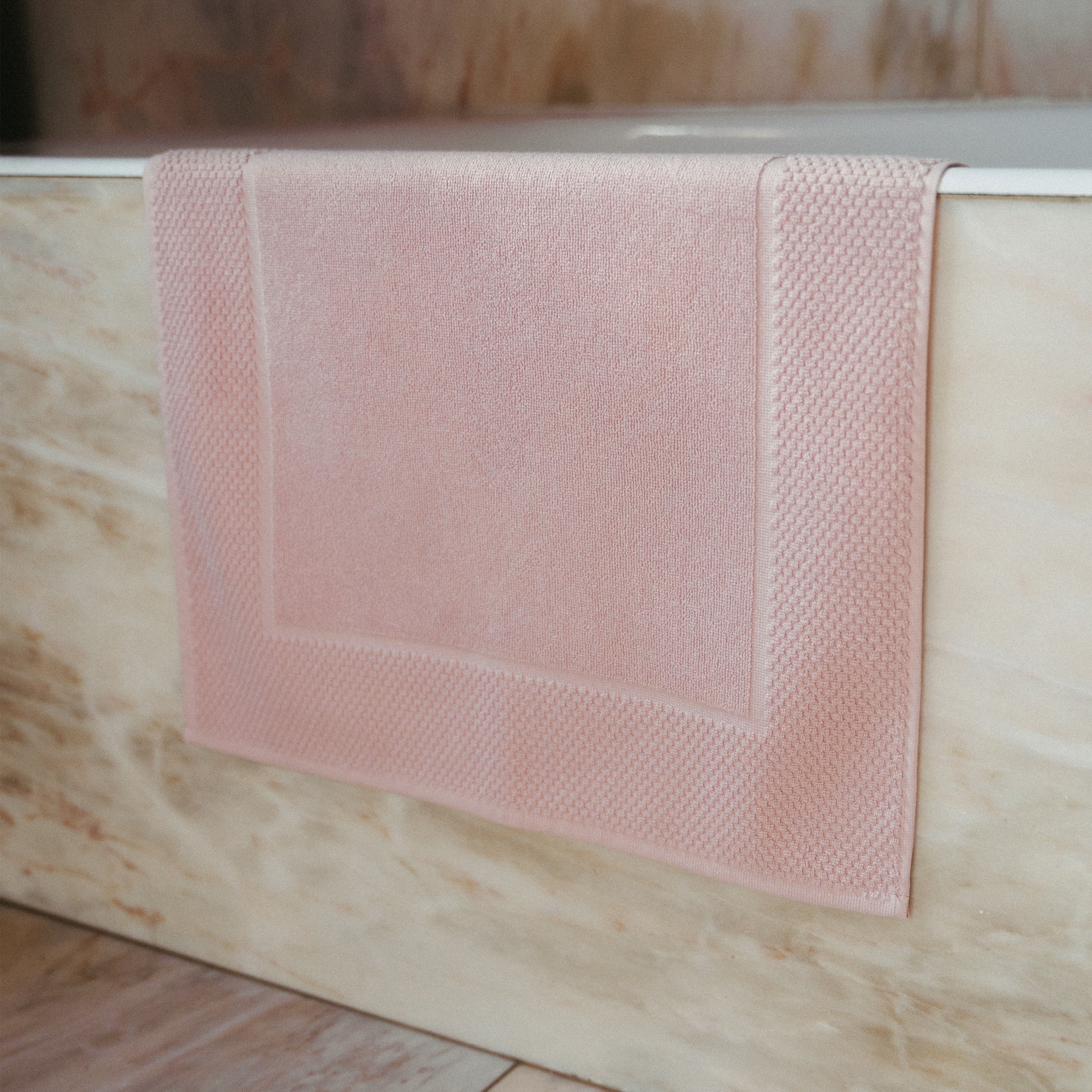 Tapete Banho Simples, Rosa