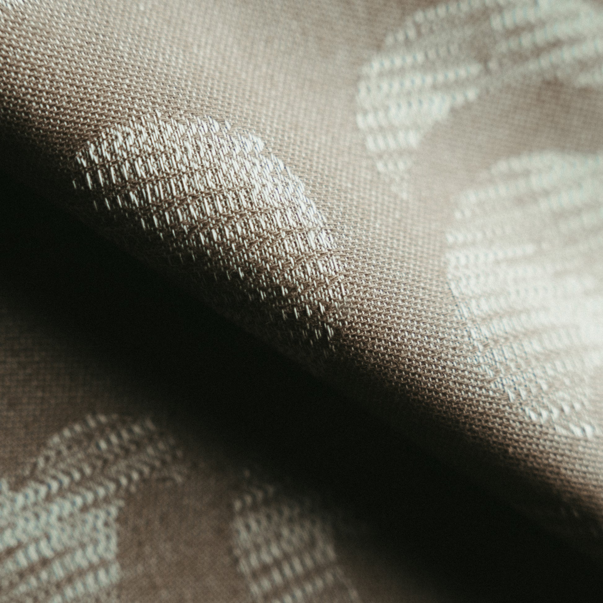 Toalha de Mesa, Brocado Castanho Natal